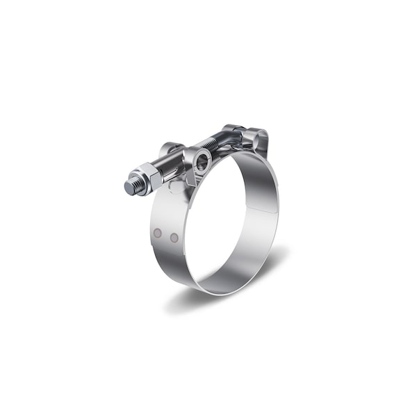 R G Ray Rg Ray T-Bolt Hose Clamps, 1.81In - 2.06In Range, 300 Ss Band, Carbon Steel Bolt And Nut 200TB - main